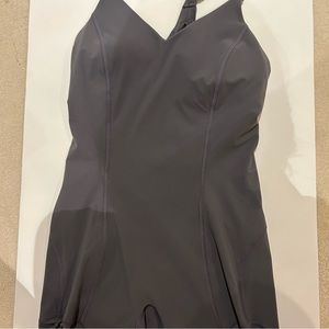 Grey Lululemon romper bodysuit